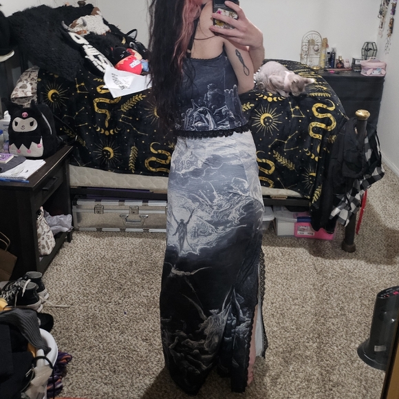 Forest Ink Skirt and Top BUNDLE *BNWOT* - Picture 2 of 7